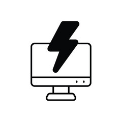 Computing  Icon vector stock illustration