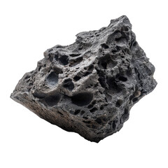 Fototapeta premium Rough Black Volcanic Rock Texture HighResolution Image