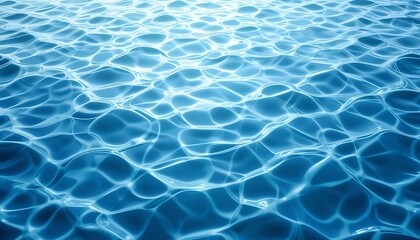 Obraz premium Calm Blue Ocean Surface with Gentle Waves