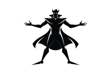 silhouette of a dancing girl