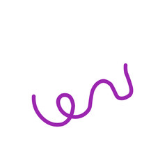 squiggly line