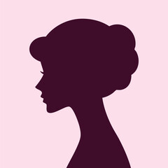 Woman silhouette vector design