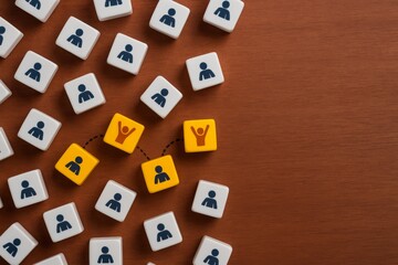 Naklejka premium Teamwork Success Concept Business People Collaboration Strategy Achievement Growth Networking Connection Leadership Development Innovation Progress Vision Planning Goals Objective Planning Teamwork 