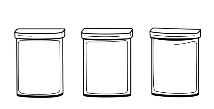 A stand booth mockup or trade desk and rack stall with a banner is available for a shop or store product and retail counter kiosk