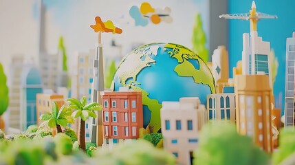 Celebrate World Earth Day with Our Interactive 3D Earth Model - Explore, Educate, and Embrace Sustainability
