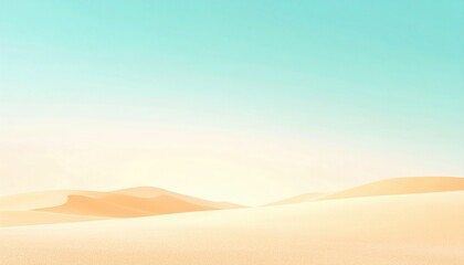 Sunset over serene desert landscape tranquil environment nature photography peaceful viewpoint dreamy concept for travel enthusiasts