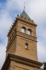 bell tower of the church