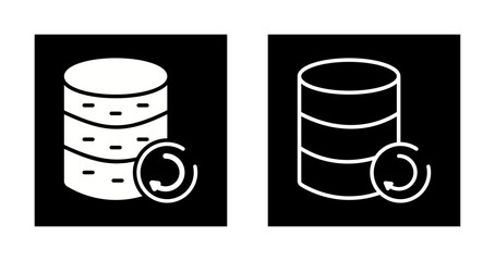 Data Retrieval Icon Design