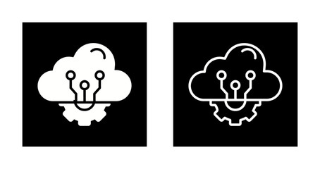 Digitalization Process Icon Design