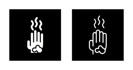 Smelly Hands Icon Design