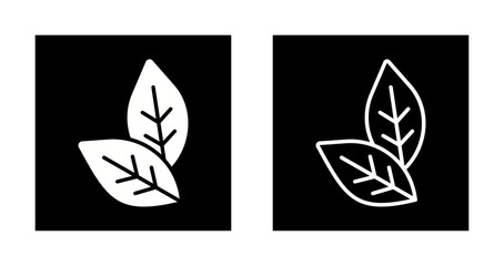 Tobacco Leafs Icon Design