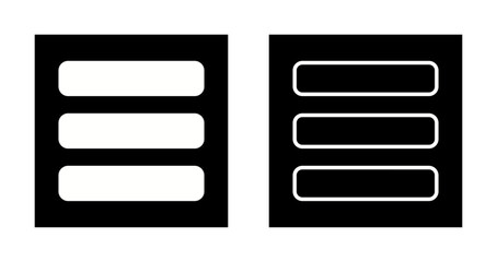 Obraz premium Menu Icon Design