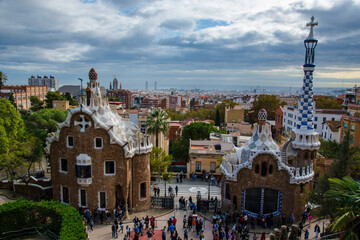 Fototapeta premium sagrada familia barcelona spain