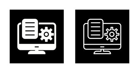 Content Management Icon Design