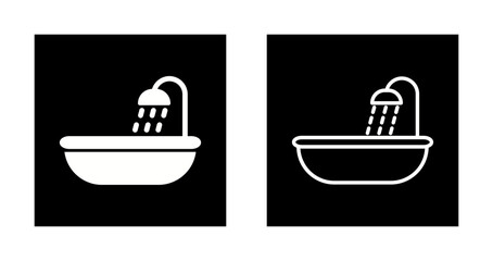 Bathtub Icon Design