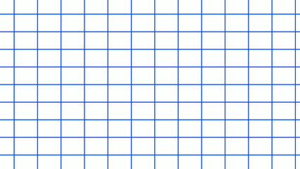 Blue grid on white background seamless square pattern design 