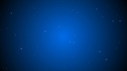 Twinkling stars on blue background, shiny stars wallpaper 