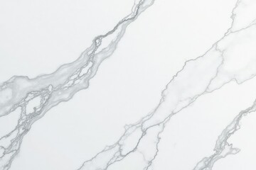 Obraz premium Abstract white marble texture, minimalist design, veins, style, grey
