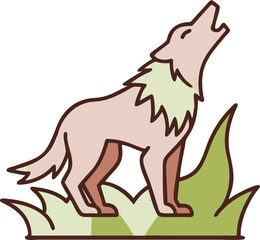 "Wolf Silhouette Vector Collection Featuring Howling, Tribal, and Wilderness Scenes for Logos, Tattoos, and Outdoor Art"