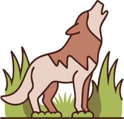 "Wolf Silhouette Vector Collection Featuring Howling, Tribal, and Wilderness Scenes for Logos, Tattoos, and Outdoor Art"