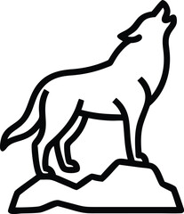 "Wolf Silhouette Vector Collection Featuring Howling, Tribal, and Wilderness Scenes for Logos, Tattoos, and Outdoor Art"