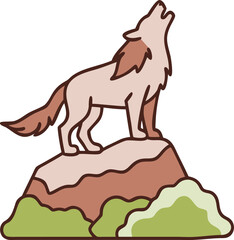 "Wolf Silhouette Vector Collection Featuring Howling, Tribal, and Wilderness Scenes for Logos, Tattoos, and Outdoor Art"