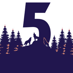"Wolf Silhouette Vector Collection Featuring Howling, Tribal, and Wilderness Scenes for Logos, Tattoos, and Outdoor Art"
