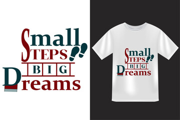Inspirational t-shirt design with 