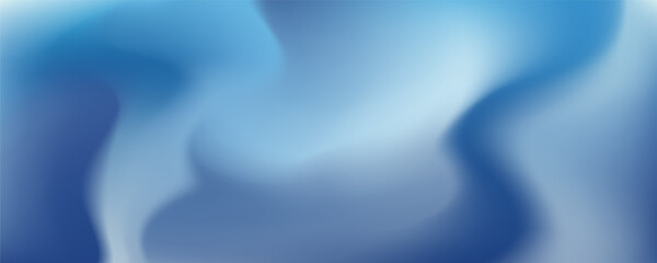 Blue gradient backgrounds with grainy texture. Smooth liquid wave. Elegant shiny silk satin texture. Suit for wallpaper, cover, desktop, flyer. Vector illustration