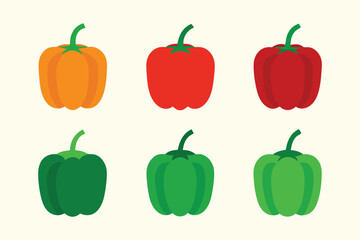 Bell pepper vector bundle