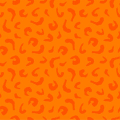 Tempura Shrimp Pattern background. Fried Shrimp Seamless pattern Background. Seafood Pattern Design. Crunchy Tempura Pattern.
