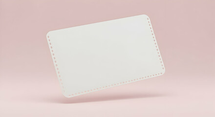 Blank White Card Mockup Perfect for Branding and Marketing Design Projects Elevate Your Presentations with This Clean Minimalist Template Ideal for Business Cards Gift Cards and More