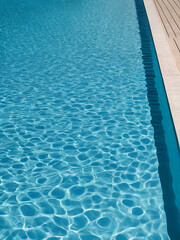 Obraz premium Background featuring the textured surface of rippling water in a swimming pool