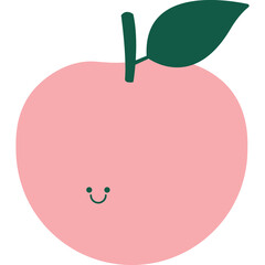 cute fruit cartoon