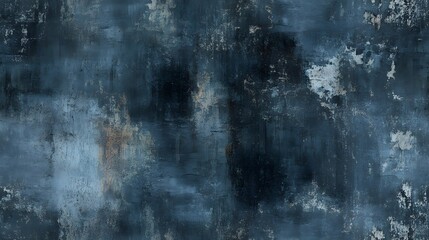 Obraz premium Abstract textured surface design in deep blue tones.