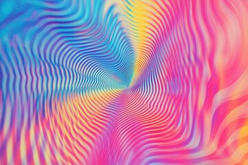 Psychedelic, colorful radial lines create a mesmerizing optical illusion background perfect for dynamic website headers.