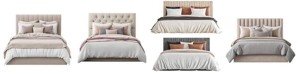 Elegant and modern bedroom furniture set