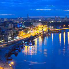 Kiev at night