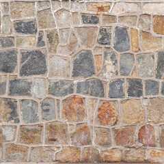Seamless Medieval Castle Stone Wall Texture

