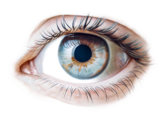 eye images isolated on white background PNG