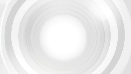 Obraz premium Abstract grayscale concentric circles forming a vortex