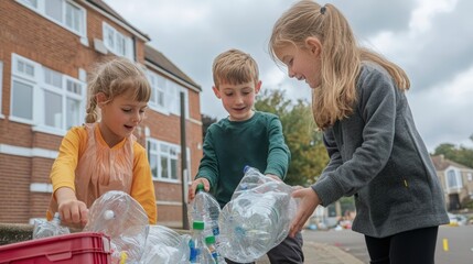 Young Eco-Warriors: School Children Engaged in Public Library Clean-Up Effort