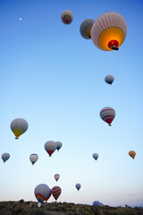 Hot Air Balloon in Cappadocia, Nevsehir, Turkiye