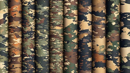 Fototapeta premium Military and army camouflage seamless pattern