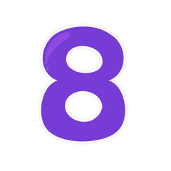 Number clipart , Cute Number illustrations