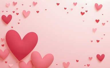 Mom's day. Women's Day. Vector flat illustration. Abstract backgrounds, patterns about mothers day. Hearts, abstract geometric shapes. Perfect for poster, label, banner, invitation. High quality