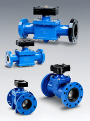 Fototapeta premium Diaphragm Valve Actions