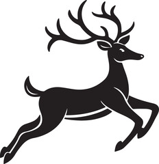 Naklejka premium deer vector illustration