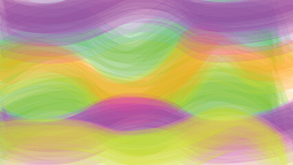 colorfull wave with transparant baground