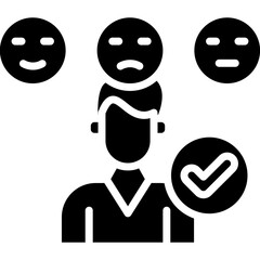 Best Customer Experience Icon Vector Element